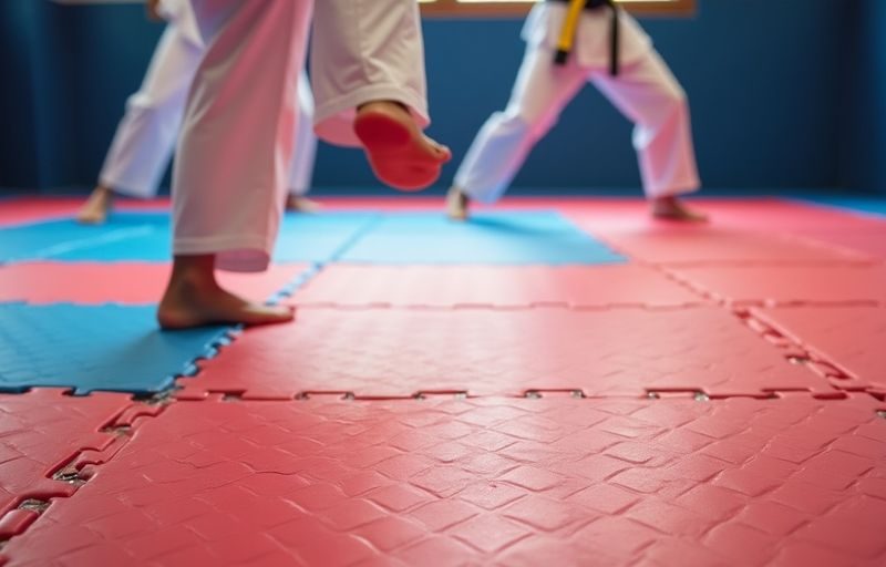 La Importancia de un Buen Piso en la Prevención de Lesiones en Taekwondo
